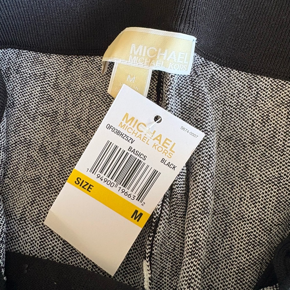 Michael Kors Kids Monogram Black and White Joggers medium ir large are available - Picture 9 of 10